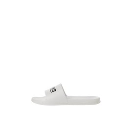 JACK & JONES Men's Jfwollie Slider Ln Flip Flops, White