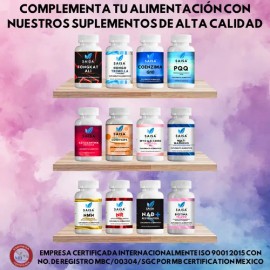 Suplemento Alimenticio Sabor Natural Polvo Citrato de Magnesio Colágeno Hidrolizado Biotina Saisa Herbal Energía, Belleza y Bienestar 250g            