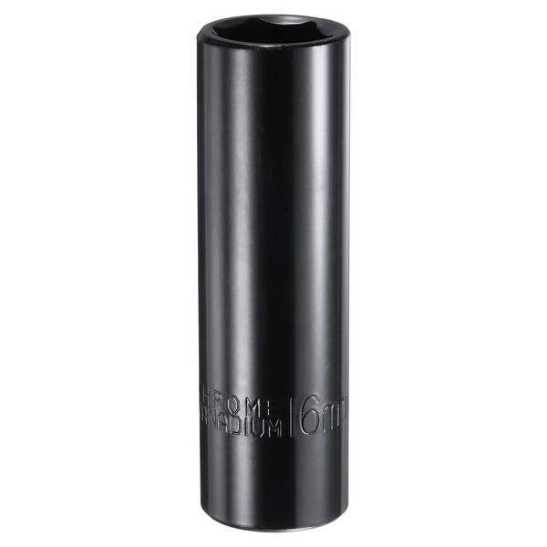 QUARKZMAN 1/2 Inch Drive 6 Point Socket Spanner 16 mm