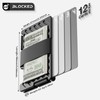 MIFANYO Wallets for Men, Minimalist Metal Card Holder with Money
