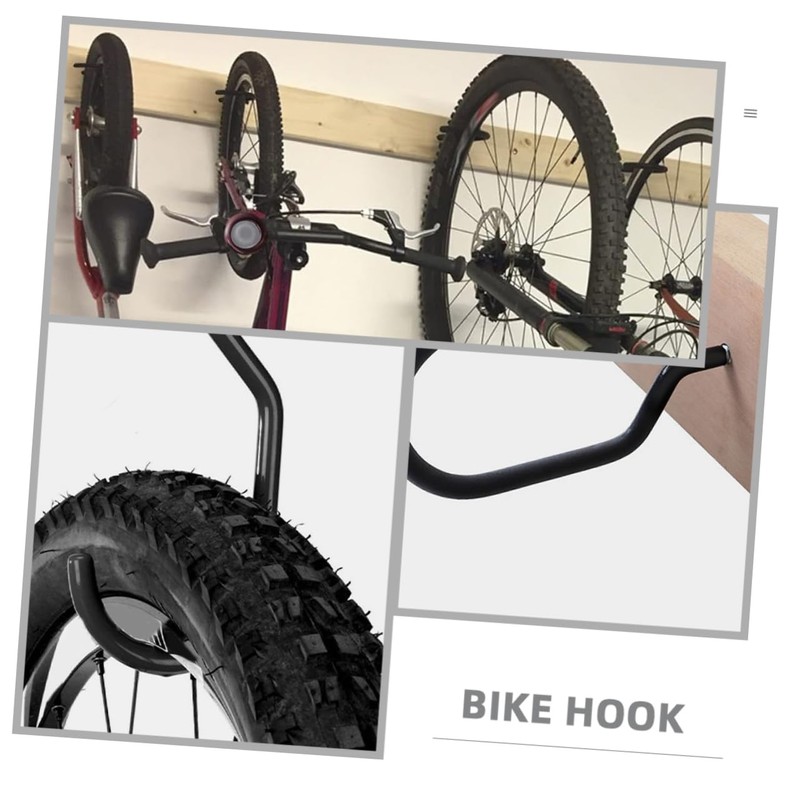 ORFOFE Bike Hangers for Ceiling 6 Pack Garage Bike Hooks