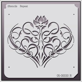 iStencils Repeat Wall Stencil 05-00030 R 36 X 36”