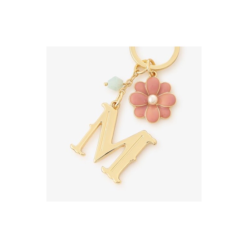 Afternoon Tea Living JD54 Initial Keychain Keychain, M