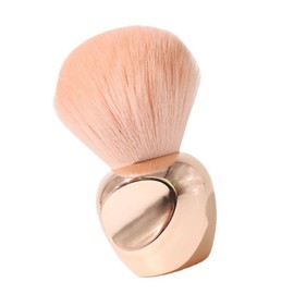 Baluue Practical Blush Makeup Brush Vase Base Design Cosmetic Tool for Even Application for Loose Powder and Blush Makeup for Women