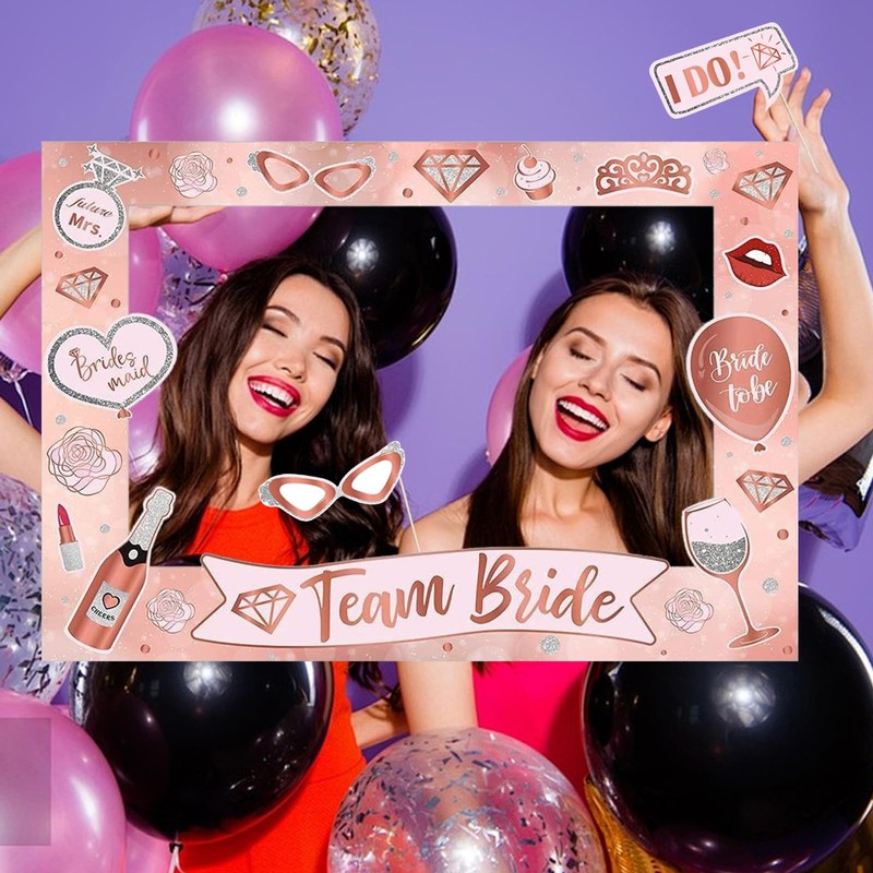 25 Pcs Hen Party Decorations, Hen Party Photo Props, Holiday