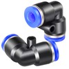 TAILONZ PNEUMATIC Angle 12 mm Pipe AD Push to Connect