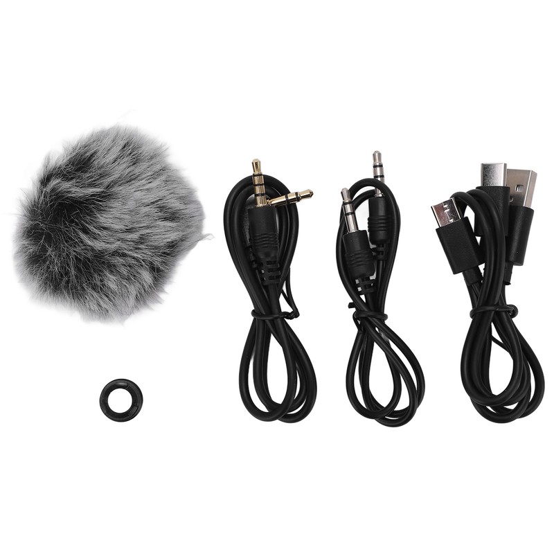 Wireless Lavalier Microphone Clip On Lapel Mic Transmitter Receiver Set