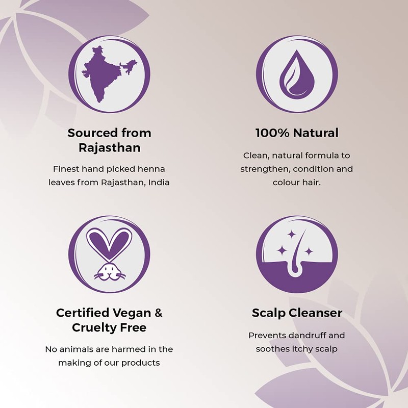 Ayumi Herbal Henna, Natural Herb Powder Which Soothes the Scalp,