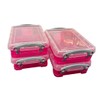 Really Useful Plastic Storage Box 0.35 Litre (Pack of 4)