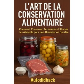 L'Art de la Conservation Alimentaire: Comment Conserver, Fermenter et Stocker les Aliments pour une Alimentation Durable