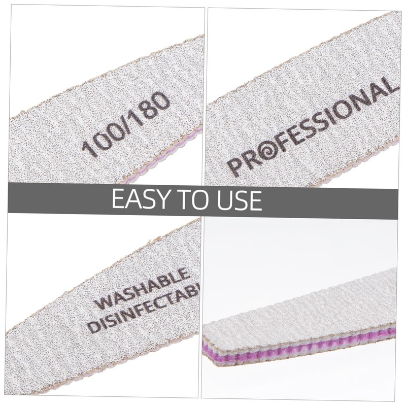 BIUDECO Essential Manicure Set 5 in 1 Nail File Buffer