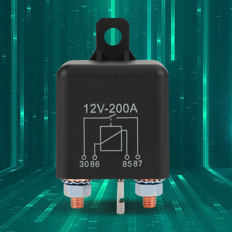 12V 200A Normal Open Heavy Duty Car Truck Starter Relay