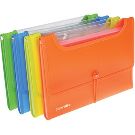 Barrilito Archivador Expandible Carta. 5 separaciones. X4N