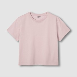 JAJU [JAJU/자주] JAJU AIR Cotton Short Sleeve T-Shirt_Pink