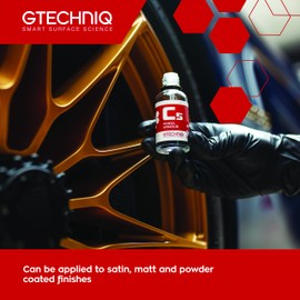 Gtechniq Gtechniq C5 Wheel Armour Protects Alloy Rims, Repels Brake Dust and Dirt for up to 12 Months - 15 ml (Sufficient for 4 x 17 Outer Rims)