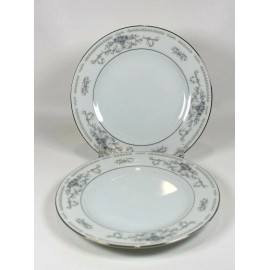 Fine China of Japan Diane by Wade Japan Porcelain China 6 3/8" Bread & Butter Plates Set of Two (2)