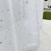 WPKIRA Lace Curtains, Non-See-through, UV Protection, Sheer Curtains, Stylish, Naturally,