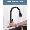 Touchless Kitchen Faucet Stainless Steel: WOWOW Smart Motion Sensor Kitchen