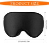 WLLHYF Silk Sleep Mask, 3D Stereo Deep Sleep Eye Mask