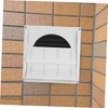 WHAMVOX Outdoor Dryer Vent Cover Louvered Air Conditioner Vent for
