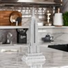 Empire State Building Statue from New York City Silver 9