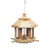 Bird Feeder Made of Cedar Wood for Hanging Feeding Station
