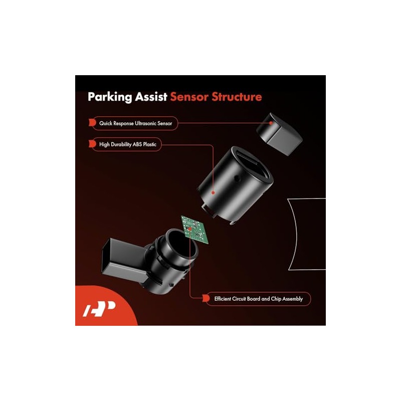 A-Premium Sensor de Asistencia de Estacionamiento Trasero