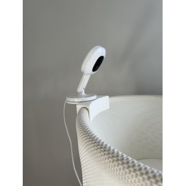 Mount for Nanit & SNOO Bassinet - Accessory - Clip-On Camera Adapter for Flex Stand & 1/4" Baby Monitors - Secure Fit, Easy Install, USA Made by Aureli