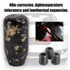 muge racing Gear Shift Knob,Universal Carbon Fiber Forged Pattern Car