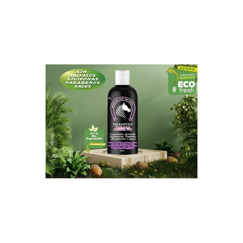 2 Shampoos Extracto Cola De Caballo+crema Capilar Keratina