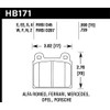 Hawk Performance HB171W.590 DTC-30 Motorsport Brake Pads