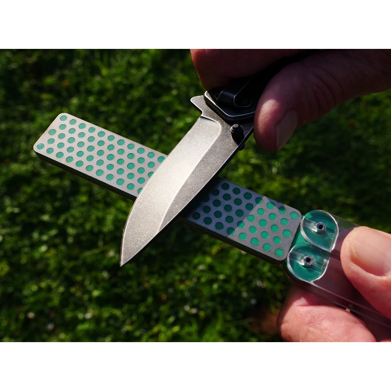 DMT FWEF Fine/Extra Fine Double Sided Diafold Sharpener - Grey