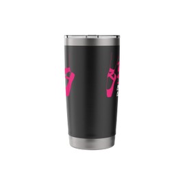 Ballet Dancer Dance Girl Ballerina Pointe Shoe My Pointe Stainless Steel Insulated Tumbler