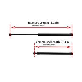 DDSOAR 2PCS Lift Supports Front Hood Gas Spring Compatible for Lexus RX350 2010-2015 RX450h 2010-2015