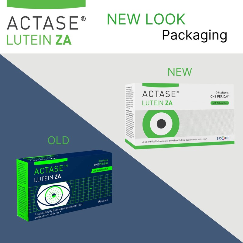Actase Lutein ZA - Double Pack - Scientifically Formulated Lutein