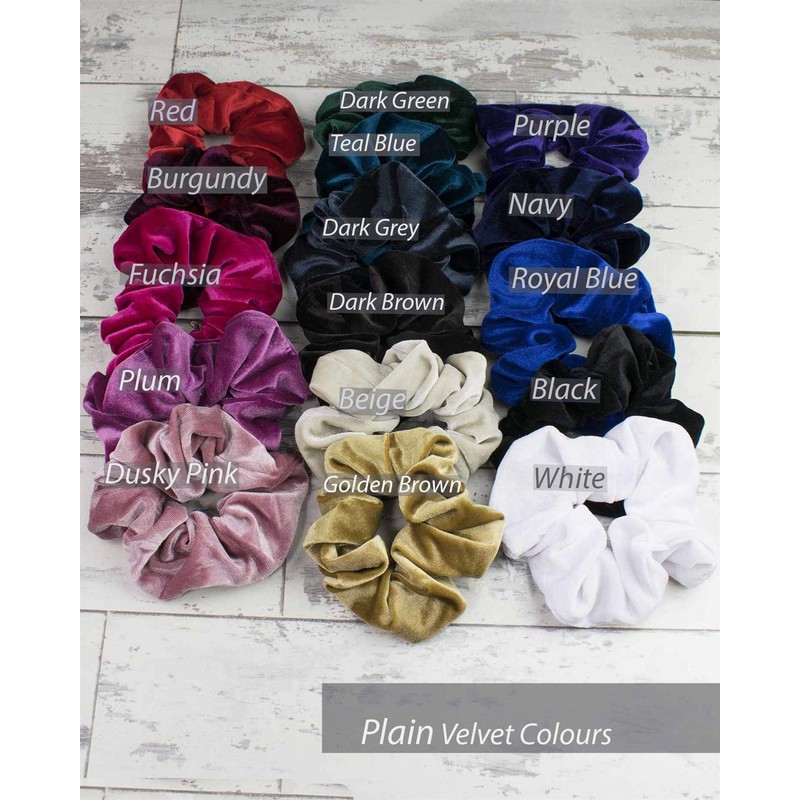 Velvel Scrunchie, Mint 2pcs