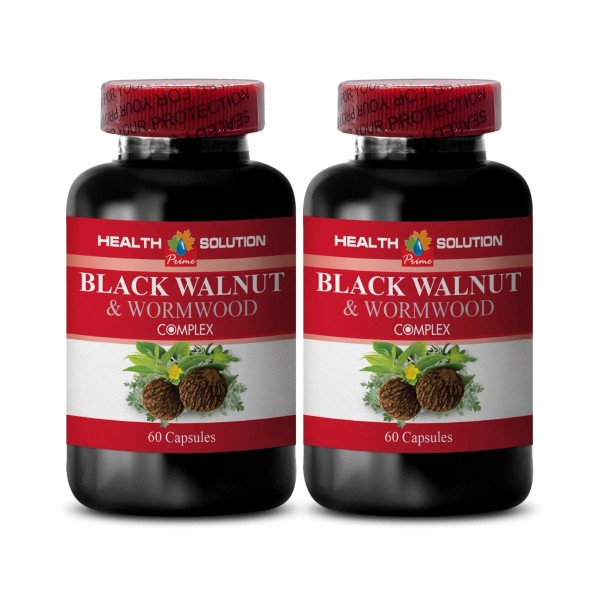 Health Solution USA Detoxification - BLACK WALNUT WORMWOOD - Healthy