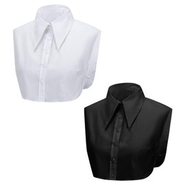 2 Pieces Of Fake Collars For Women, Shirt Collars, Decorative Collars, Detachable Collars, Clothing Accessories