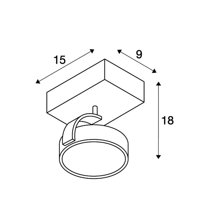SLV Kalu Ceiling Light