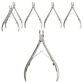 May Brown Nail Care Professional Advanced Fine Blade Nail Nipper M05026, 6 Pieces / 메이브라운 네일케어 전문가용 고급 미세날 네일니퍼 M05026, 6개