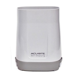 AcuRite Wireless Rain Gauge Collector , White - 06034RM