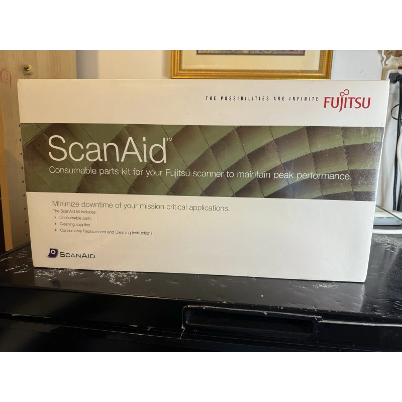 Fujitsu ScanAid Parts Kit for Scanner to maintain peak performance,CG