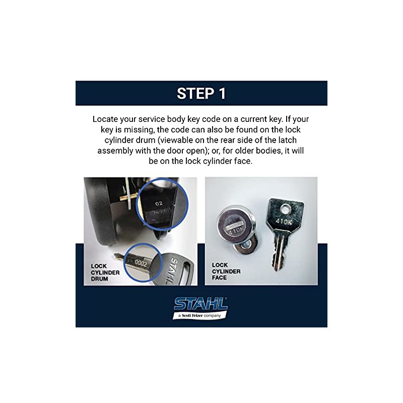 Stahl - 230033-08 - Key-0008 - STRATEC 08 (2-Pack)