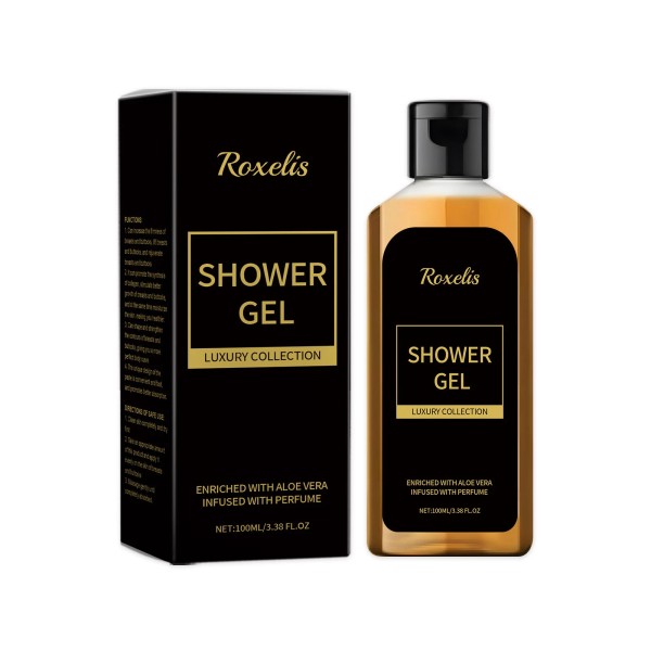 Unbranded Roxelis Men's perfume Body Wash Cleansing Skin Moisturizing Oil