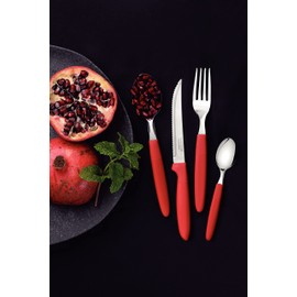 6-teiliges Gabel Set Ipanema, 6 Tafelgabeln, Edelstahl