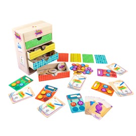 Junk Jumble Fun Memory Kids Board Game – Kids and Family Friendly Educational Game by Blue Orange Games - 2 to 5 Players for Ages 6+
