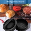 Hamburger Press Patty Maker,Stuffed Burger Mold,3 in1 Beef Burger Patty
