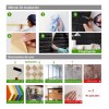 Tapiz De Espuma 3d De 38*35cm Para Pared Patrón De