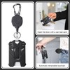 Retractable Key Chains, ID Holders, Work Card Holder, Suitable for