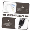 LABRIMP Wine Stopper Decorative Swan Shape for Wedding Festival and